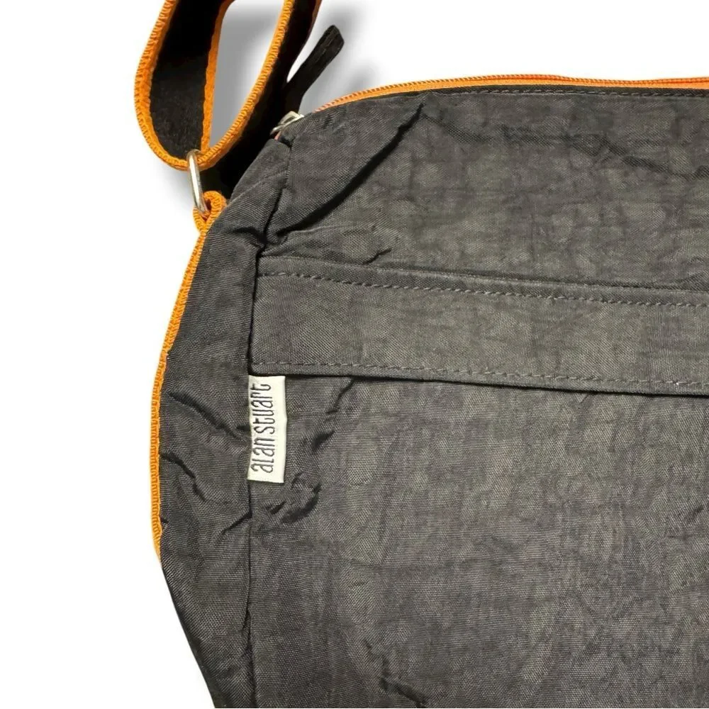 NWOT Alan Stuart Black Oklahoma State University Messenger Bag